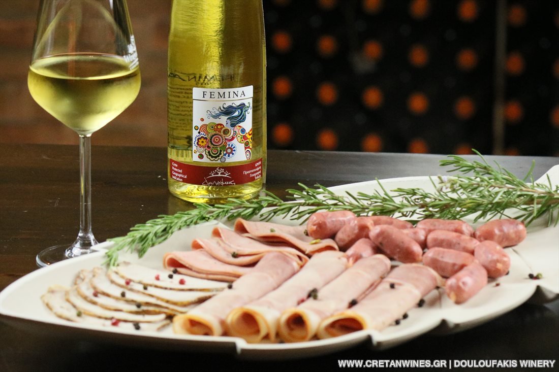 Femina White dry wine, vintage 2016